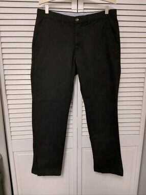Ralph Lauren Polo Black Chino Pants — Straight Fit